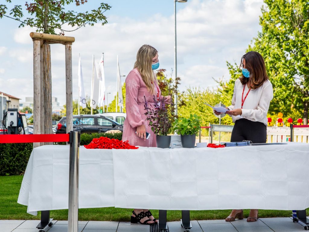 Firmenevent Empfang Outdoor